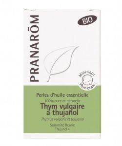 Origan Vulgaire - Perles d'huile essentielle BIO, 60 pearls